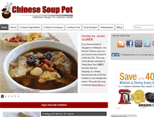 Tablet Screenshot of chinesesouppot.com